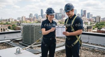 HVAC permit to work checklist rooftop safety