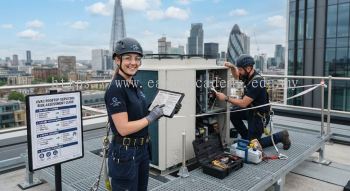 HVAC rooftop servicing risk assessment guide