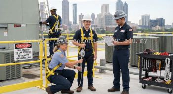 air conditioning technician height safety training program