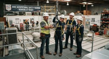 HVAC occupational safety training working at height