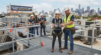 HVAC practical height safety training program