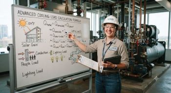 advanced cooling load calculation formula HVAC