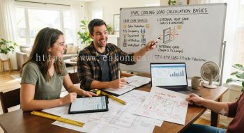 HVAC cooling load calculation basics