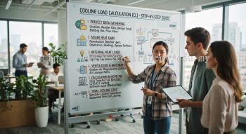 building cooling load calculation step by step guide