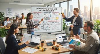 advanced office cooling load calculation method