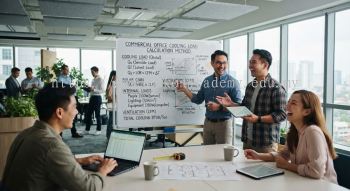 commercial office cooling load calculation method