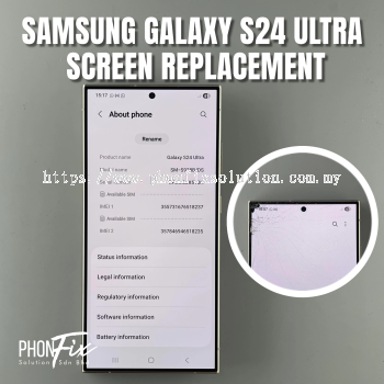 SAMSUNG GALAXY S24 ULTRA SCREEN REPLACEMENT