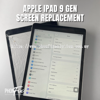 APPLE IPAD GEN 9 SCREEN REPLACEMENT SERVICE