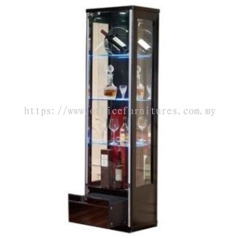 Display Cabinet Swinging Glass Door Model : KT-6802BK