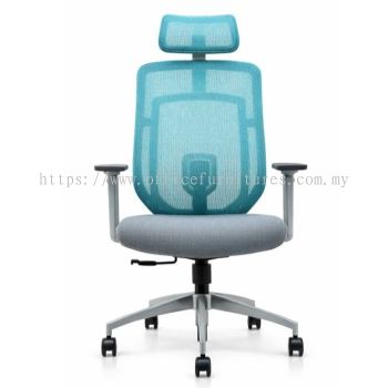 Office Executive Mesh Chair Model : KT-NTT241G (H/B)