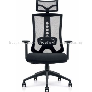 Office Executive Mesh Chair Model : KT-NTT235B (H/B)
