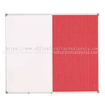 2 ft x 3 ft Aluminium Dual Foam   White Board OFMDUF23