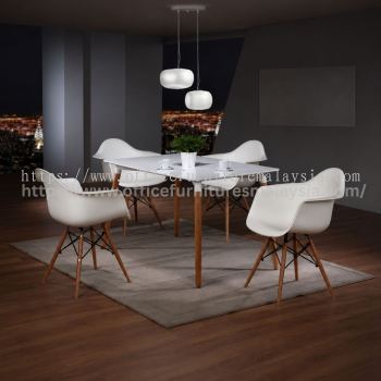 Simple Design Restaurant Dining Table And Chair Set YGRDS-848T854C