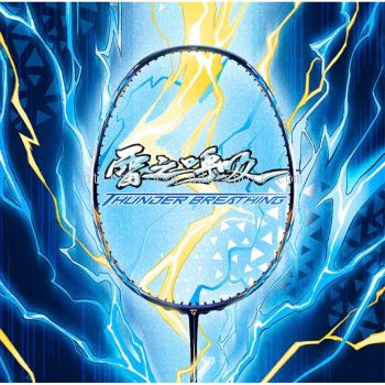 OGKILS THUNDER BREATHING BADMINTON RACQUET FREE SOFT COVER (100% AUTHENTIC)
