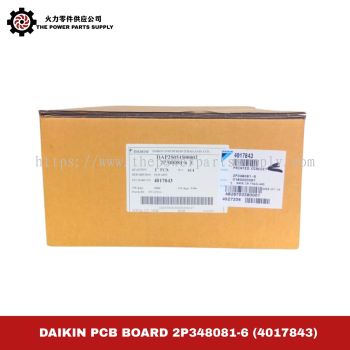Original Daikin PCB Board 2P348081-6 (4017843) | Genuine Air Conditioner Control Circuit Board Replacement