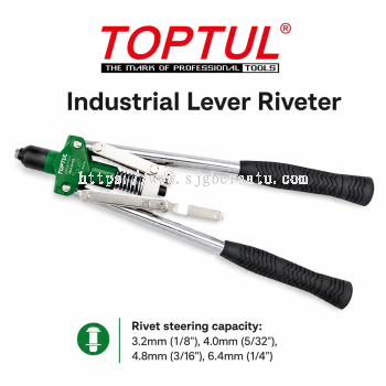 Industrial Lever Riveter Heavy Duty Hand Rivet Gun, 450mm | ST-RVT-T14