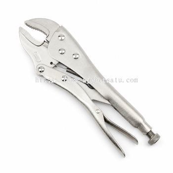 10�� Curved Jaw Locking Pliers, CR-V Steel  TL-PLR-LC10-C