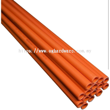 ORANGE GI CONDUIT PIPE (SIZE: 1'')