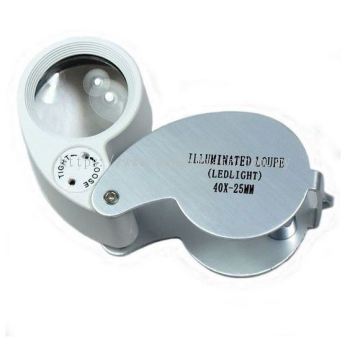 ILLUMINATED LOUPE 40X 25MM