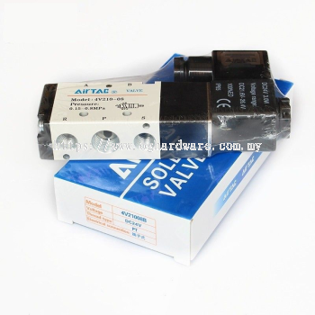 AIRTAC VALVE MODEL: 4V210-08B DC 24V