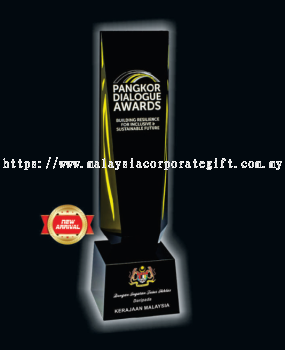 Black Crystal Trophy CT-124AD
