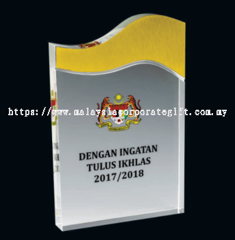CLASSIC METAL ACRYLIC AWARD CT-452AD