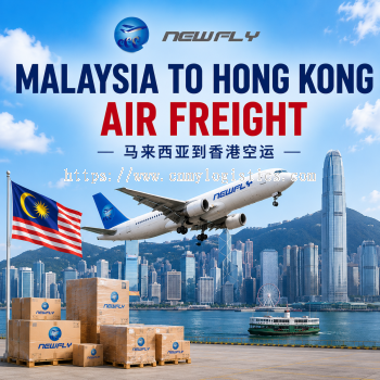 Air freight service from Malaysia to Hong Kong