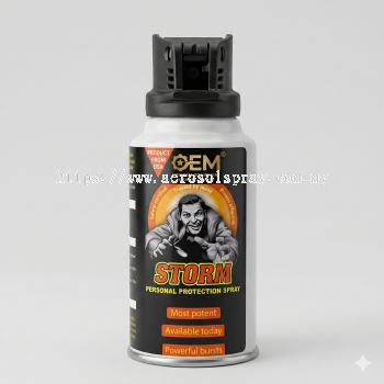 White Label Pepper Spray self-Defense Personal Safety Spray with safety lock
