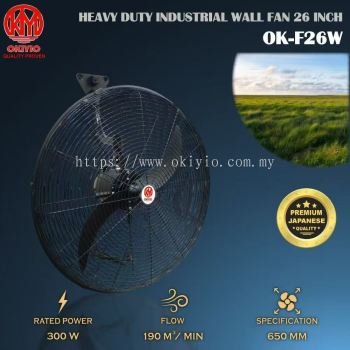 OKIYIO 26" WALL FAN