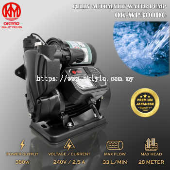 OKIYIO FULLY AUTOMATIC WATER PUMP 380W (1" x 1")