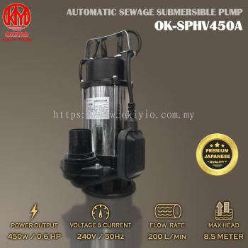 OKIYIO Auto Submersible Pump 450w