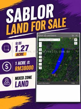 Pusa SABLOR LAND FOR SALE