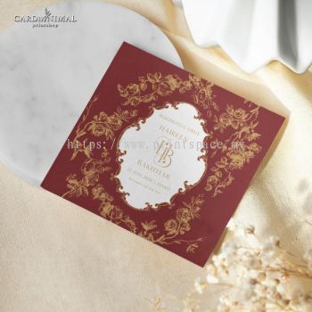 Wedding Card Square (150x150mm)