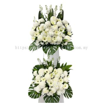 Two Tier Funeral Flower  TT30