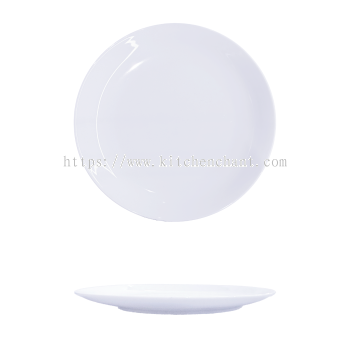 YGB-11'' -shallow-dish-月光白-11-浅盘