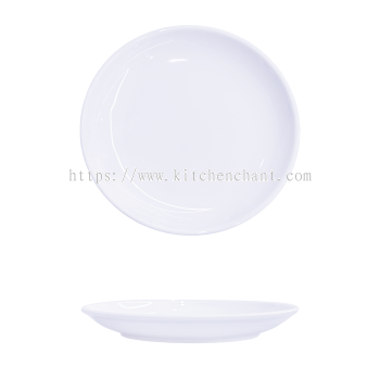 YGB-7'' -shallow-dish-月光白-7-浅盘