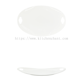 YX-BC-18'' Ruyi double hole tray 18 如意双孔托盘