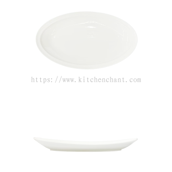 YX-BC-18.5'' Wheat Ear Warm Fish Plate 18.5 麦穗暖鱼盘
