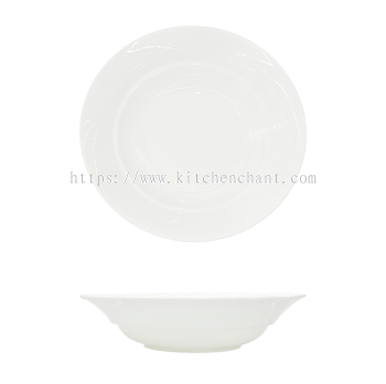 JB-BT-11.75'' High furnace plate 白瓷11.75 高身炉盘