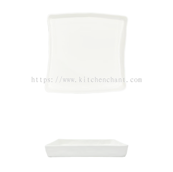 YX-BC-10.5'' Stone Square Plate 10.5 磐石四方盘