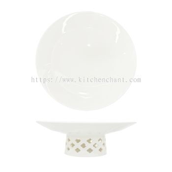 YX-BC-10'' Tianyu high foot dish 10 天宇高足盘