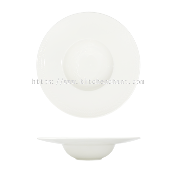YX-BC-10.5'' Wheat Ear Straw Hat Bowl 10.5 麦穗草帽碗