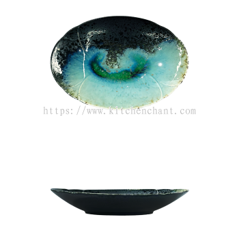 ZYF-WCS-12-Early-Summer-Oval-Bowl-五彩石-12-初夏椭圆碗