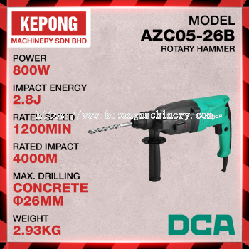 DCA AZC05-26B rotary hammer