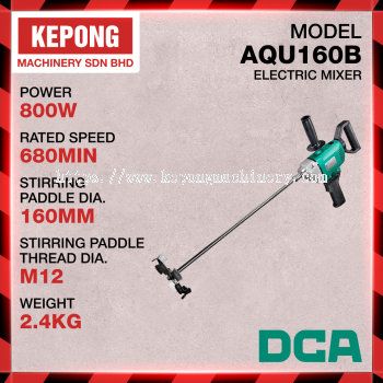 DCA AQU160B electric mixer