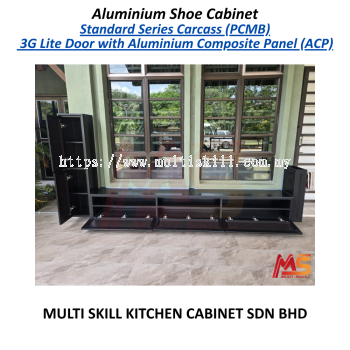 Aluminium Shoe Cabinet