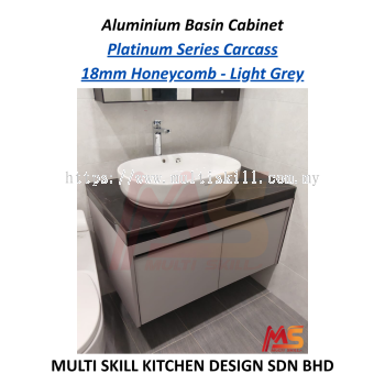 Aluminium Basin Cabinet