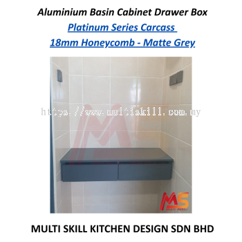 Aluminium Basin Cabinet Drawer Box