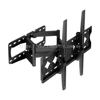 CP512A 上下左右伸缩电视支架 适用于42"-85"电视  ±90°旋转 ±15°倾斜  承重45kg  可伸缩80-400mm