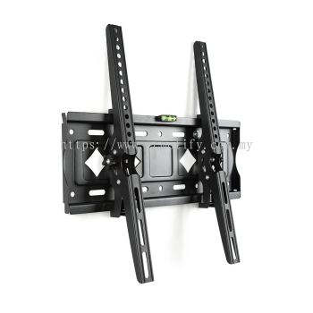 C43 倾斜电视支架 适用于26"-65"电视  通用400x400 VESA  承重60kg  ±15°可调角度